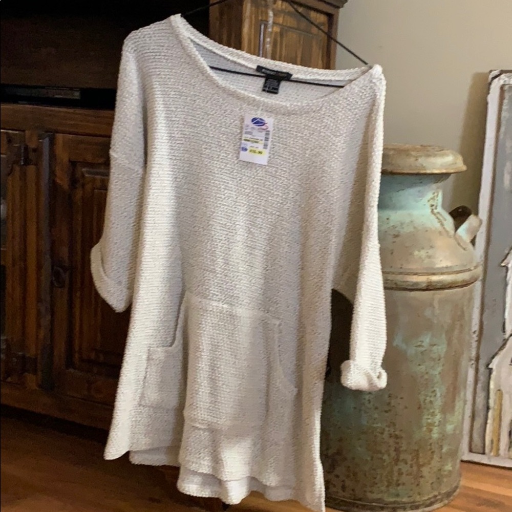 Quarter Sleeve Sweater